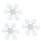 Beistle Club Pack of 360 Ivory White Winter Snowflake Cutout Christmas Decorations 3.5-4.5"